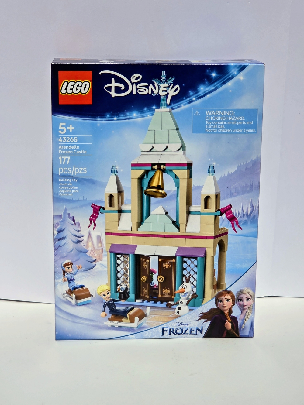 LEGO Disney Frozen Arendelle Castle Toy Building Set - Teal, Tan, Purple